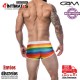 C4M06 · Bóxer Trunk para hombre - Arcoiris · Cut4Men