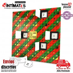 Valentine Advent · Calendario erótico de adviento · Tease&Please