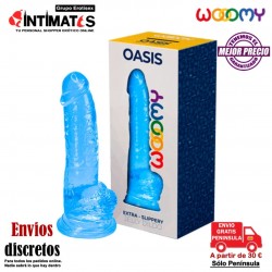 Oasis · Consolador semi realista con ventosa · Wooomy