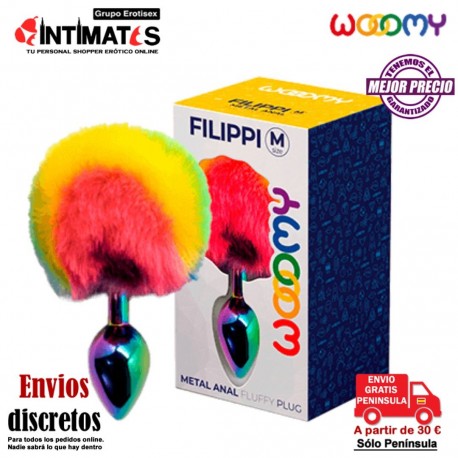 Filippi - M · Plug anal metálico · Wooomy