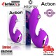 No. TwentyOne · Vibrador con bola pulsante y lengua estimuladora · Action
