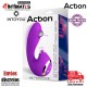 No. TwentyOne · Vibrador con bola pulsante y lengua estimuladora · Action