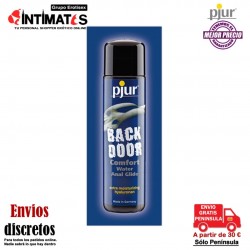 Back Door Comfort Anal Glide 2 ml · Lubricante base agua · Pjur