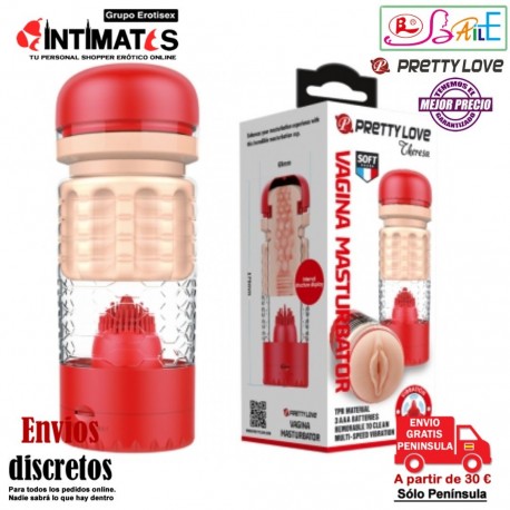 Emily - Rojo · Masturbador vagina realística · Pretty Love