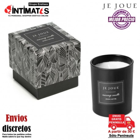 Vela de masaje con aroma a jazmín y lirio · Je Joue
