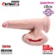 Triple Density Cock 8" · Pene con testículos oscilantes · King Cock Plus