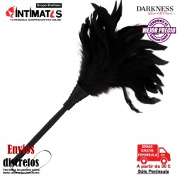 Plumero estimulador negro Luux · Darkness Sensations