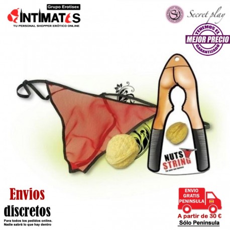 Nuts String · Nuez con tanga masculino · Secret Play