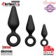 Pointy Plug · Set de plugs anales con anillo de extracción · EasyToys
