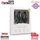Pointy Plug · Set de plugs anales con anillo de extracción · EasyToys