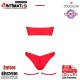 Kissmas · Conjunto sexy de tres piezas · Obsessive