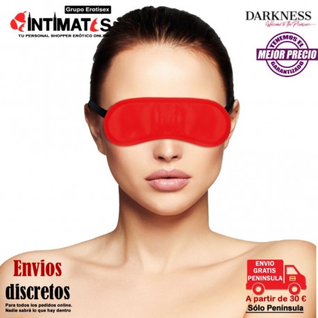 Red Soft Blind Mask · Antifaz rojo · Darkness
