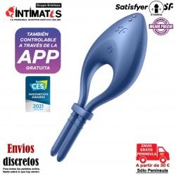 Bullseye · Anillo regulable con vibración y App · Satisfyer