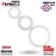 Rings set for penis · Anillos de placer para el pene · Addicted toys