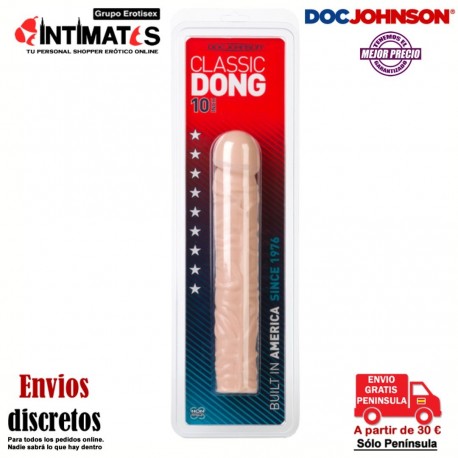 Classic Dong 10" · Pene realístico vertebrado · Doc Johnson