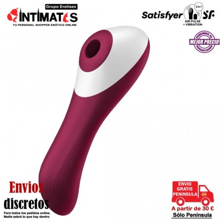 Dual Crush ·  Succionador de clítoris con ondas de presión · Satisfyer