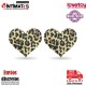 Pezoneras autoadhesivas con forma de flor y corazón - Leopardo · Lovetoy
