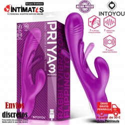 Priya · Vibrador con lengua estimuladora y movimiento Flipping · Intoyou