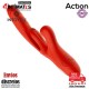 No. TwentyFour · Vibrador Up& Down, lengua Flip-Flap y succión · Action