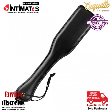 Pleasure Paddle · Paleta de cuero vegano · Coquette