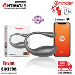 Huevo vibrador con control remoto y App · Oninder