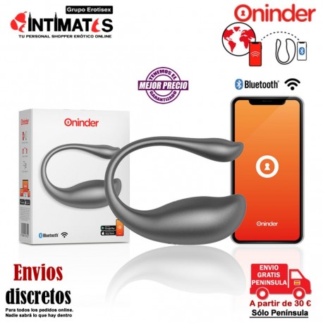 Huevo vibrador con control remoto y App · Oninder
