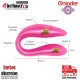 Double Pleasure · Vibrador para parejas con control remoto y App - Rosa · Oninder