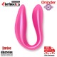 Double Pleasure · Vibrador para parejas con control remoto y App - Rosa · Oninder