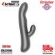 Rabbit & Rotation · Vibrador conejito con App - Negro · Oninder