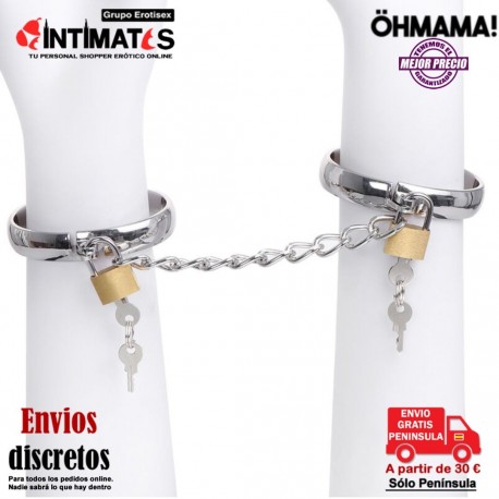 Esposas de metal con candado · ÖhMama!