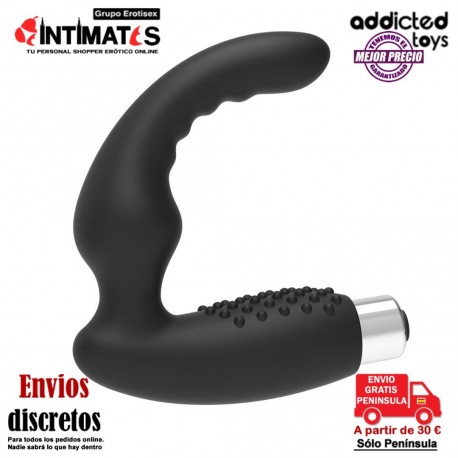 Anal Massager · Masajeador prostático recargable · Addicted Toys