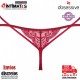 Ivetta · Tanga de encaje rojo · Obsessive