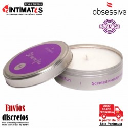 Set me on fire - Fun · Vela con feromonas 100 ml · Obsessive