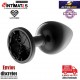 BlackGem - S · Plug anal metálico con joya · AfterDark