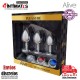 Anal Pleasure · Set de 3 dilatadores anales de metal con joya · Adrien Lastic