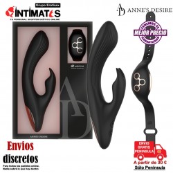 Rabbit Watchme B/G · Vibrador para punto G y clítoris controlado por app · Anne's Desire