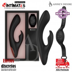 Rabbit Watchme · Vibrador para punto G y clítoris controlado por app · Anne's Desire