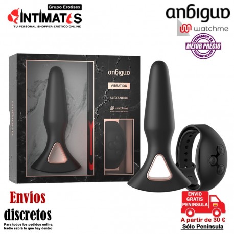 Alexandru  Watchme · Plug anal con control remoto · Anbiguo