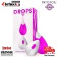 Drops · Huevo vibrador control remoto - Negro · Action