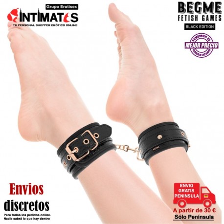 Hog-Tie de cuero vegano · Begme Black Edition