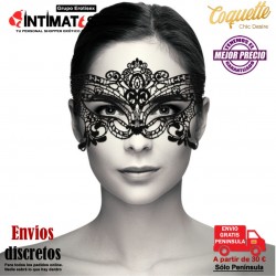 Desire · Antifaz de encaje negro · Coquette