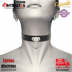 Gargantilla de cuero vegano · Coquette