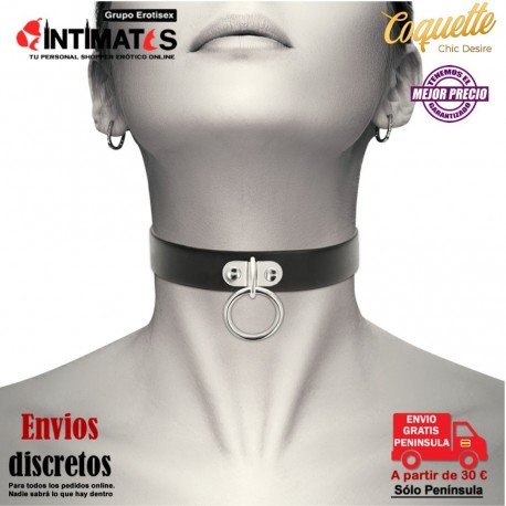 Gargantilla de cuero vegano · Coquette