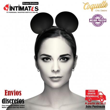 Diadema con orejas de ratón · Coquette