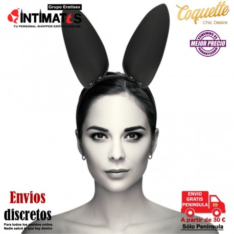Diadema con orejas de conejo · Coquette