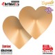 Corazones · Cubre-pezones autoadhesivos -de metal · Coquette