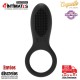 Anillo vibrador recargable - Negro / Dorado · Coquette