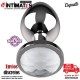 Plug anal de metal con joya en la base - M 35 mm · Coquette