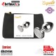 Plug anal de metal con joya en la base S - 27 mm · Coquette