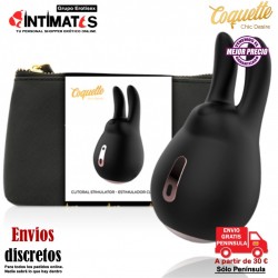 Vibrador de clítoris recargable - Negro / Dorado · Coquette